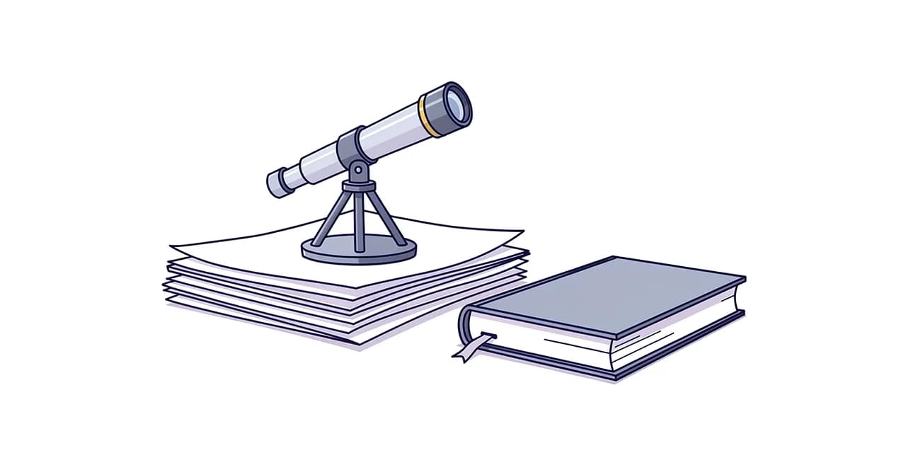A small grey-blue telescope with one muted-gold ring at its eyepiece.